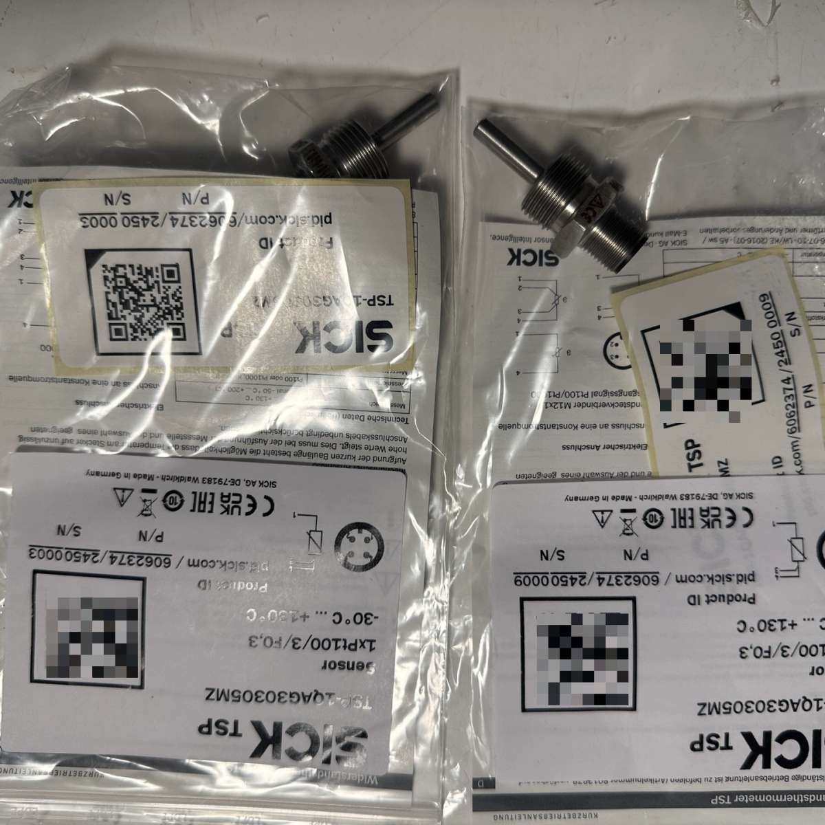 全新SICK电阻温度计TSP-1QAG30305MZ，6