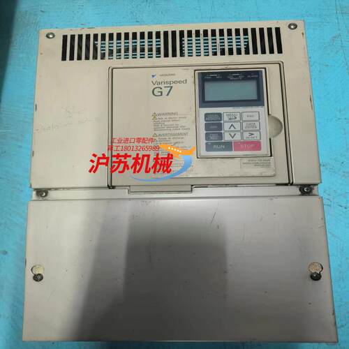 安川变频器CIMR-G7A4018-185kw图片为实物