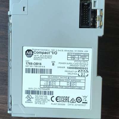 1769-OB16模块，。16点20.4