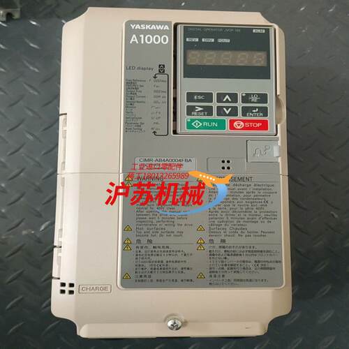 安川变频器CIMR-AB4A0004FBA 全新仅测试