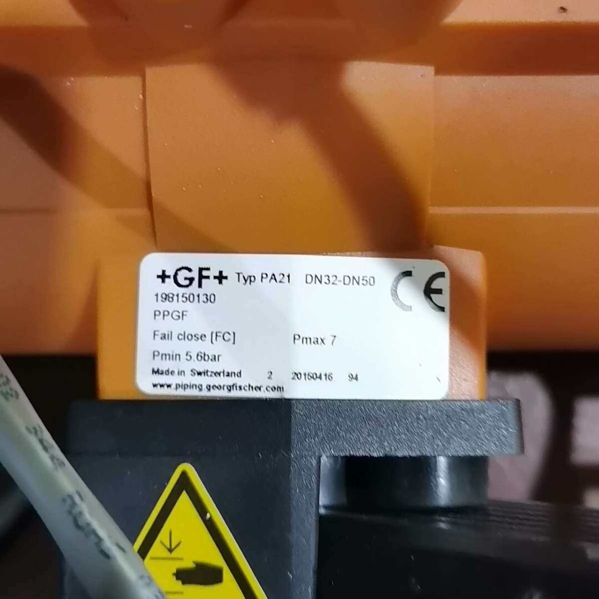 GF 气动隔膜阀DN32-DN50/198150130.PP