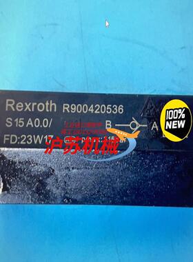 年底清仓r900420536 s15a00力士乐单向阀