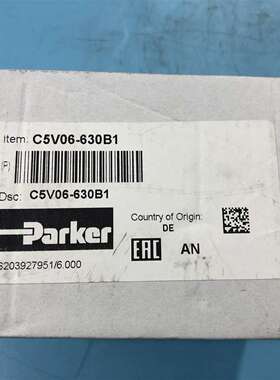 C5V06-630B1，派克单向阀