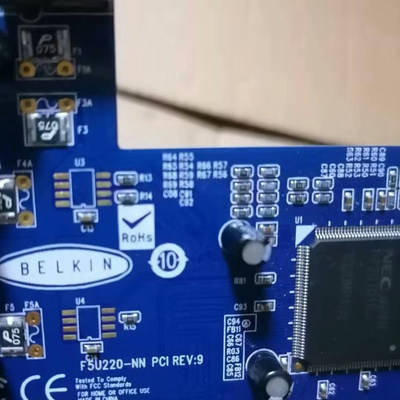 BELKIN，F5U220-NN PCI USB卡现货