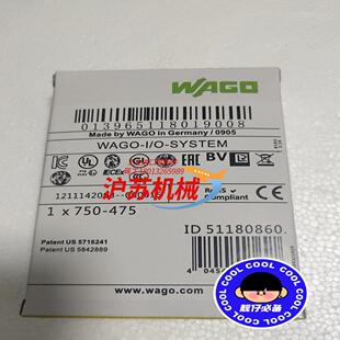 WAGO全新万可模块750－475 议价