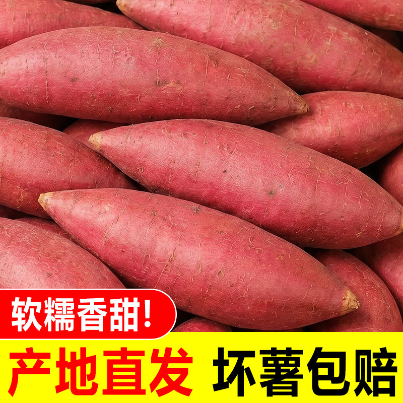 红薯新鲜9斤现挖蜜薯糖心番薯黄心农家自种粉糯甜鸡蛋黄地瓜