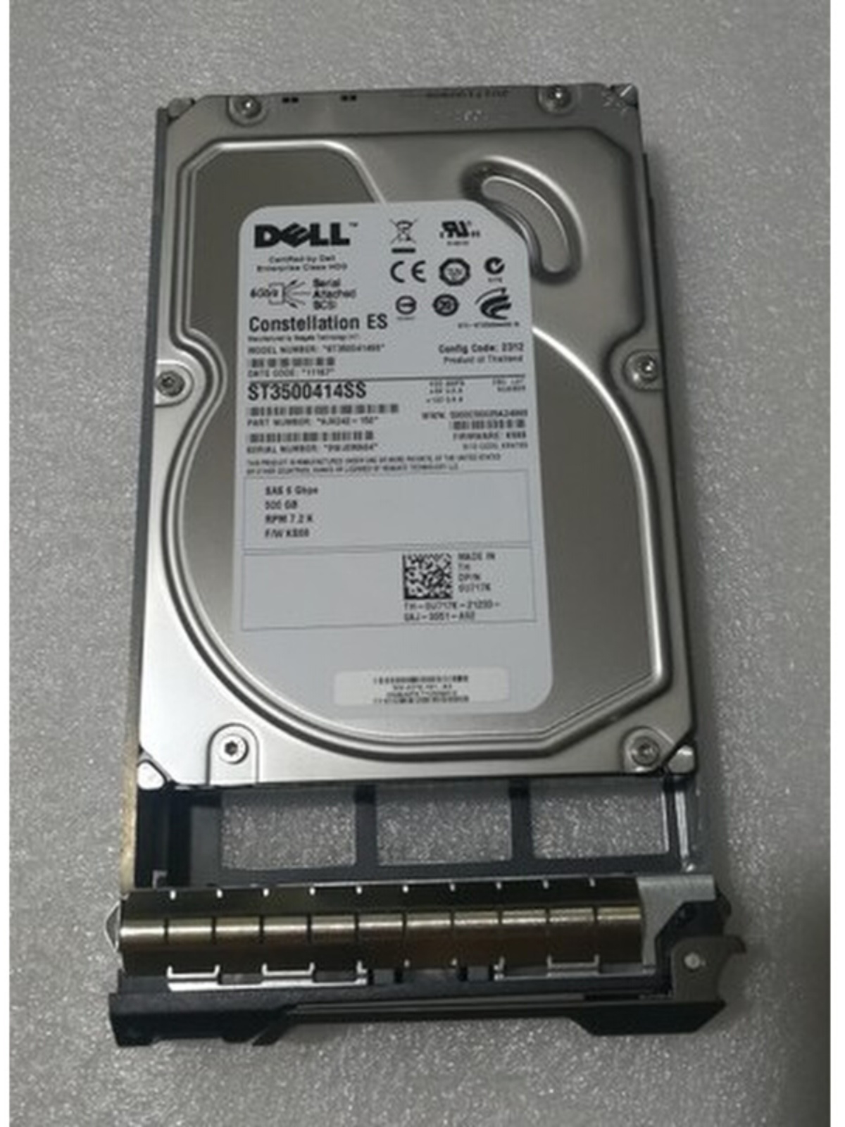 新品现货 500G SAS 7200转0U717K ST3500414SS  6Gb 3.5 电子元器件市场 其它元器件 原图主图