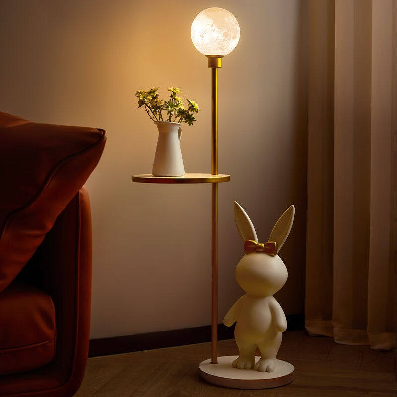 凡丁堡（FANDBO）兔子落地摆件大件客厅电视柜旁边轻奢创意装饰品