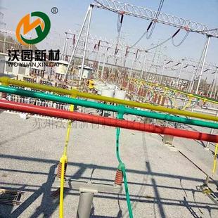 绝缘护套 Φ80 卡扣式 200mm管母护套管 防鸟害 开口硅胶护套