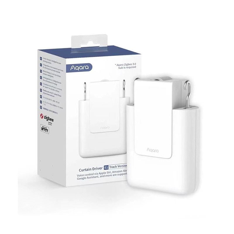 Aqara绿米智能窗帘伴侣E1 海外版智能全自动接入苹果HomeKit