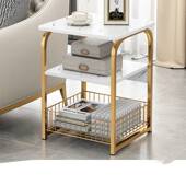 床头柜简约现代家用卧室轻奢风小型柜子迷你简易收纳置物架u.