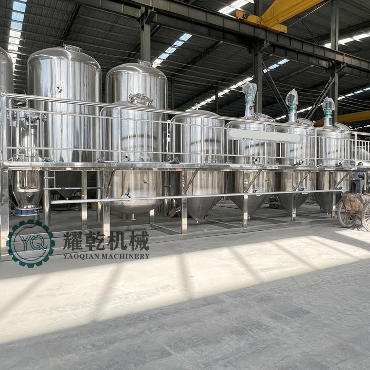 大型山茶籽油生产线油 USG冷榨工精艺炼茶油设籽备 油莎豆榨提炼