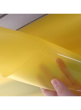 厂家厚生供应1.产0mm金黄色单雾彩色TP薄U膜，颜色度可IPD做货