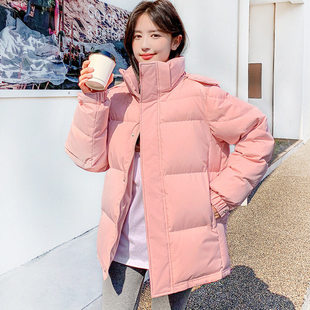 MM明摩女装羽绒服男女短款冬季2025年新款加厚连帽情侣款宽松中戏