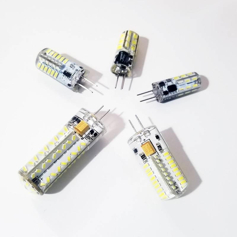 led220v伏g9超高亮g4灯珠12vled玉米插泡插脚3w低压替换卤素灯泡
