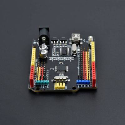 创客开发板+线适用于arduinoUNOR3atmega328改进集成扩展板