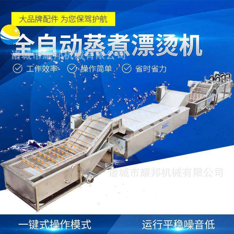 中药材天麻蒸煮漂烫机 水果预煮机 桑芽菜清洗杀青风干冷却流水线,清洗/食品/商业设备,果蔬加工设备,淘宝优惠券,粉丝福利购,淘宝优惠卷