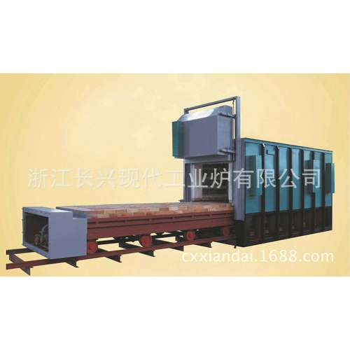 翻转式台车炉、电炉台车式膜壳烘培炉热风循环、气氛台车炉