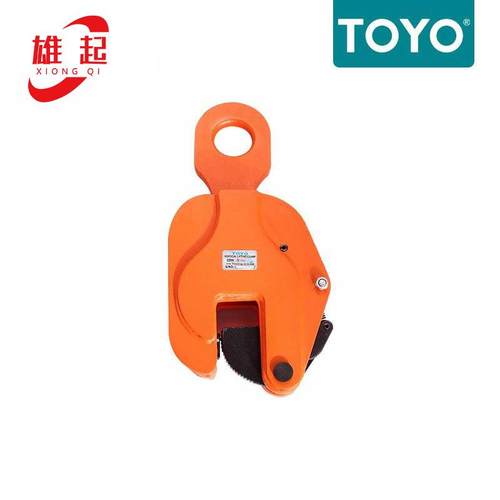 保证质量过关原装日本1T2T钢板吊钳CD型竖吊钢板钳