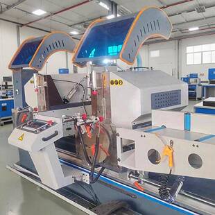 2024新款 铝型材数控双头精密切割锯床系统门窗双头切割设备高精度