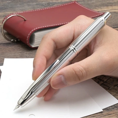 百乐 Capless 18K金尖 高端按动钢笔金尖钢笔 F/EF/M尖