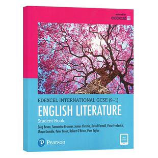 爱德思考试教材IGCSE英语文学(含电子书) Edexcel International GCSE (9-1) English Literature Student Book 英文原版 国际学校