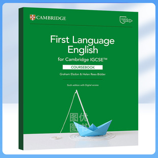 剑桥IGCSE英语第一语言第6版(2027考纲版) Cambridge IGCSE First Language English Coursebook/Wrokbook 国际考试中学课程0500