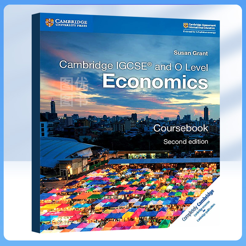 剑桥国际IGCSE课程经济科(第2版)Cambridge IGCSE and O Level Economics Coursebook/Workbook教材/练习册初高中学生考试原版-封面