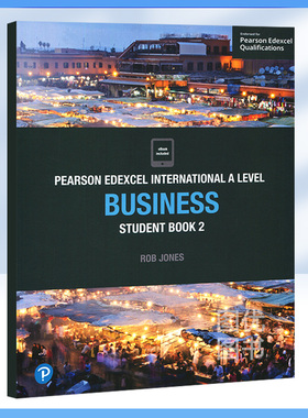 培生爱德思考试教材 商科2 Pearson Edexcel International AS Level Business Student Book 2 国际教育英语课程 高中生外语学习