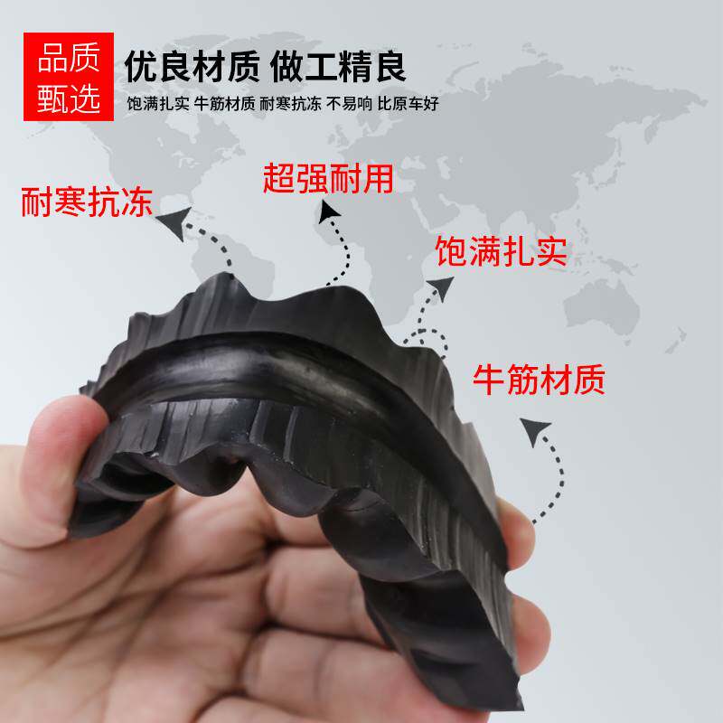 适用速腾后减震器缓冲胶途观CC迈腾高6帕萨特途安明锐胶套防尘套