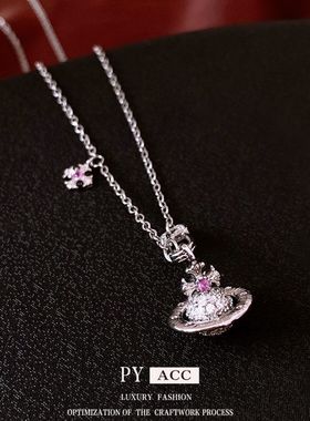 简约轻奢冷淡百搭项饰风锆石毛衣