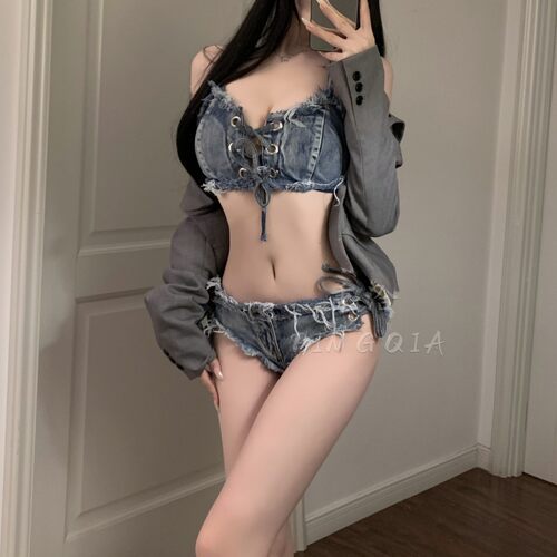 美式牛仔短裤女2025新款A字热裤