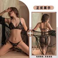 Черный кружевный стиль [пальто - три черные точки]