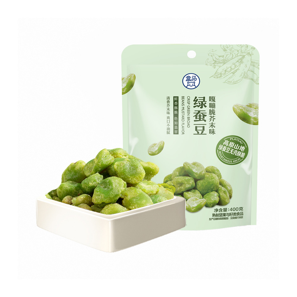 400g袋装芥末味休闲零食炒货MAX图片