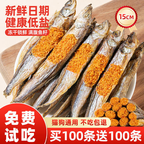 限量！【买100条送100条】多春鱼