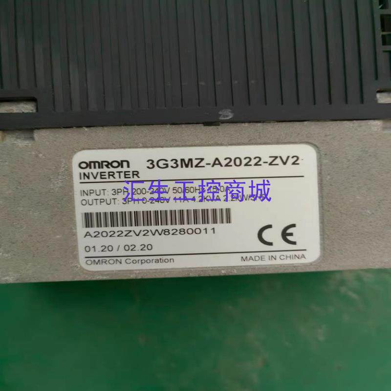 [汇生工控]欧姆龙3G3MZ-A2022-ZV2变频器j