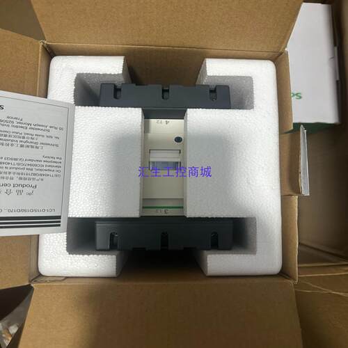 [汇生工控]施耐德NSX160m4P160A漏电保护器LC1D115