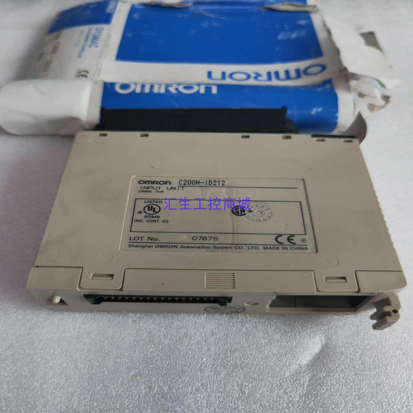 [汇生工控]欧姆龙plc模块C200H-ID212总共1个库存放