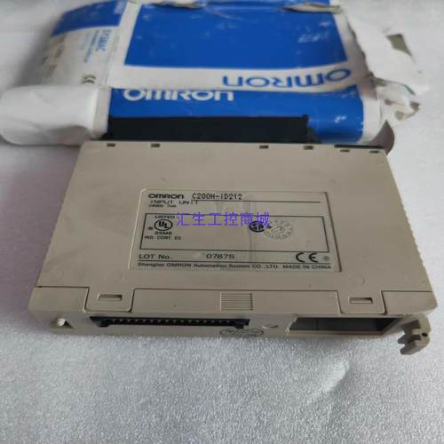 [汇生工控]欧姆龙plc模块C200H-ID212总共1个库存放久了