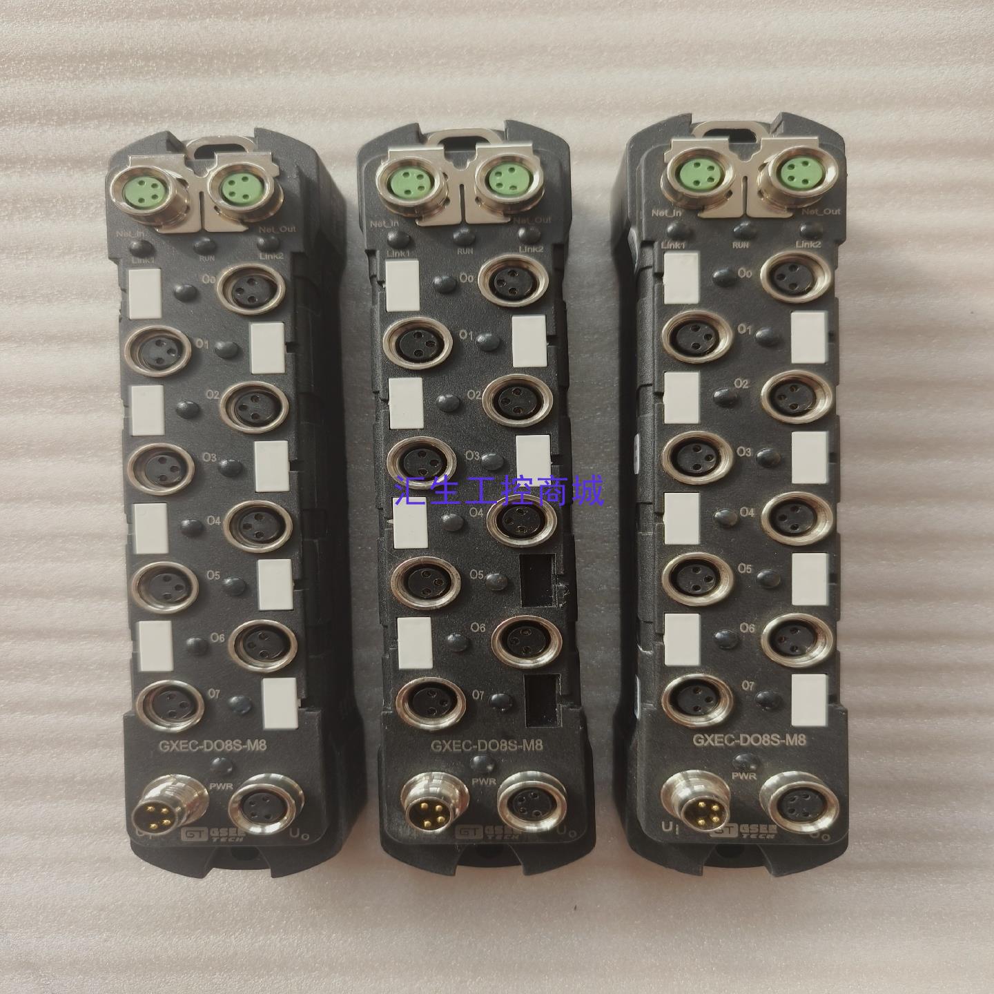 [汇生工控]吉诺GXEC-DO8S-M8  成色挺好的三台议价打包出