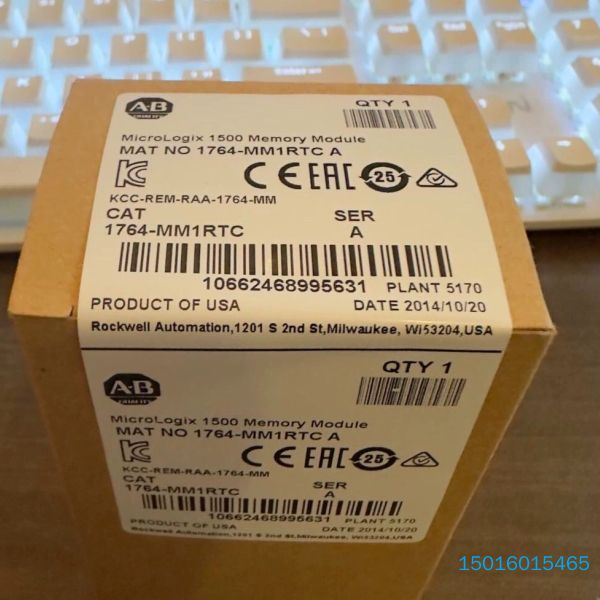 1764-MM1RTC 罗克韦尔库存1个