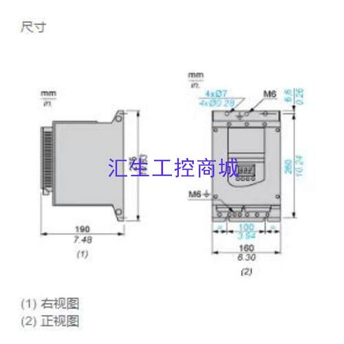 [汇生工控]施耐德软启动ATS48C14Q包装齐全