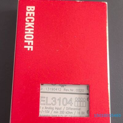 BECKHOFF倍福EL3104