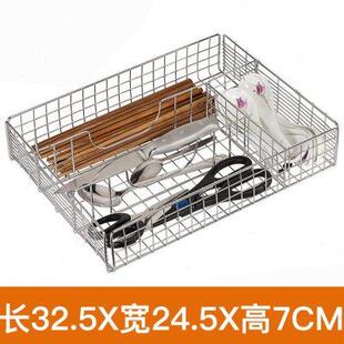 304不锈钢厨房筷子盒分格餐具勺收纳架抽屉筷笼家用消毒柜沥水笼