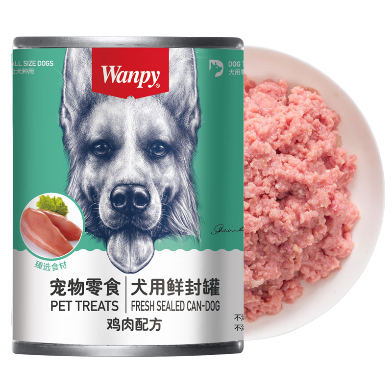 顽皮鸡肉全价湿粮375g*12罐