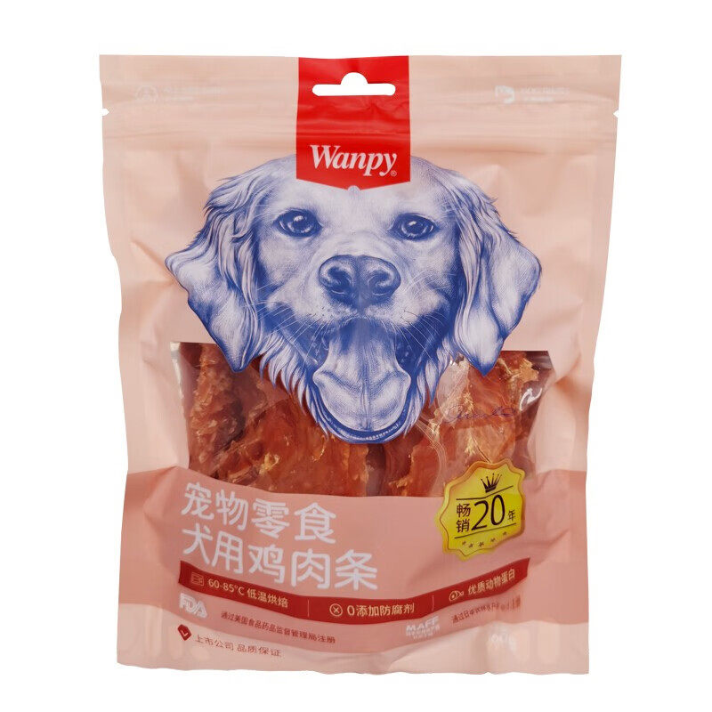 顽皮鸡肉条狗零食磨牙洁齿