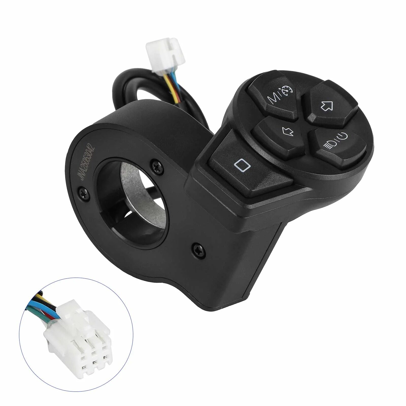 组合开关组件 适用于9号ZT3/G3/F3滑板车转向信号表显示开关配件