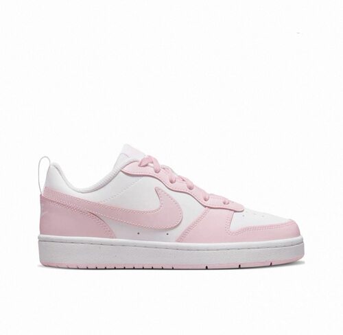 耐克Nike Court Borough 2复古时尚板鞋GS/粉色DQ0492-100太原仓