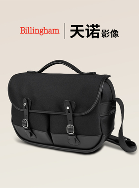 Billingham/白金汉包Mini Eventer斜挎包单肩包原装真皮尼龙黑色英国原装进口纯手工制作