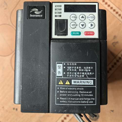 议价汇川变频器 MD310T0.7B  0.75KW 成色如图维修